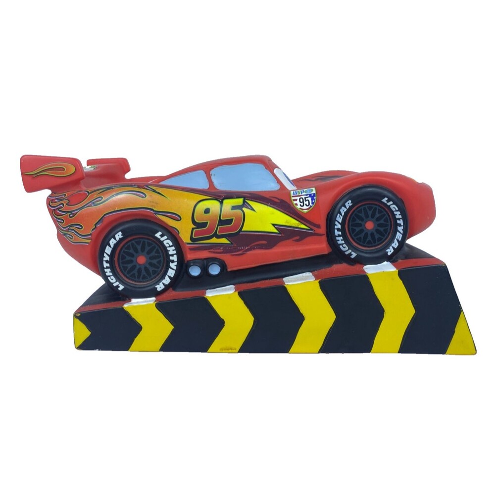 Disney Pixar Cars Lightning McQueen #95 Coin Bank from Peachtree Playthings